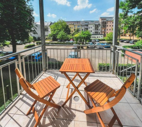 Zentrum, 2R, Balkon, WiFi, 4P, modern, ruhig Chemnitz